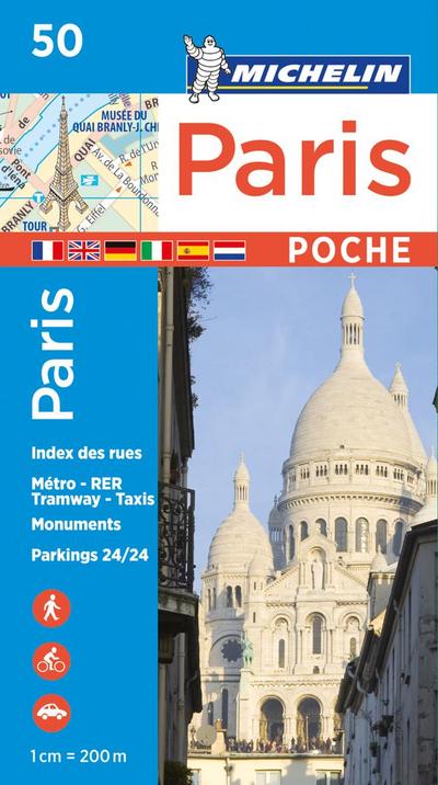 Paris Pocket - Michelin City Plan 50