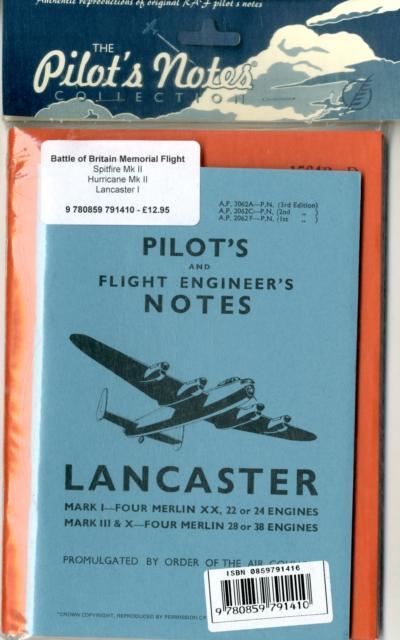 Battle Of Britain Memorial Flight Trilogy Pilot’s Notes