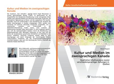 Kultur und Medien im zweisprachigen Kanada