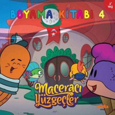 Maceraci Yüzgecler Boyama Kitabi 4