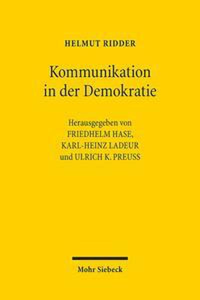Kommunikation in der Demokratie