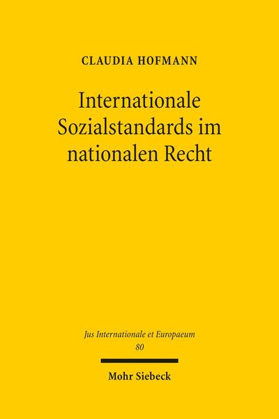 Internationale Sozialstandards im nationalen Recht