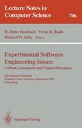 Experimental Software Engineering Issues: