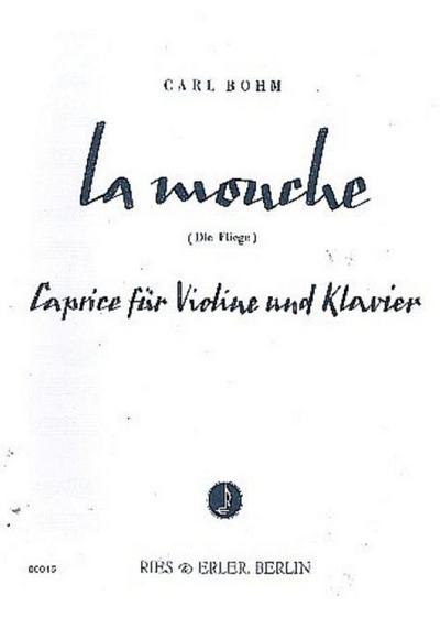 La mouche Caprice für Violineund Klavier