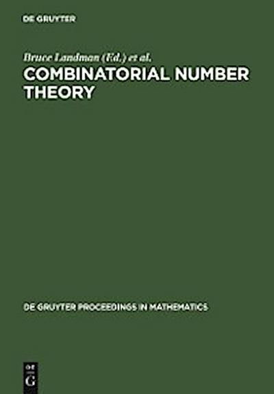 Combinatorial Number Theory