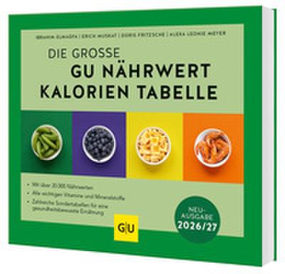 Die große GU Nährwert-Kalorien-Tabelle 2026/27