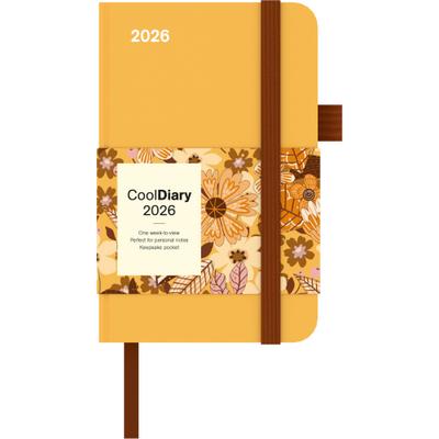 Ray Flower 2026 - Diary - Buchkalender - Taschenkalender - 9x14