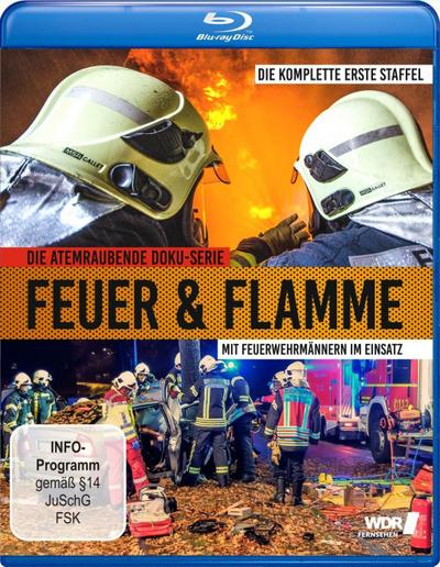 Feuer und Flamme - Mit Feuerwehrmännern im Einsatz, 1 Blu-ray