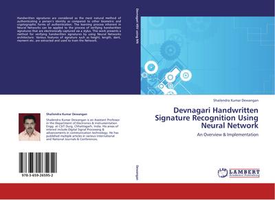 Devnagari Handwritten Signature Recognition Using Neural Network