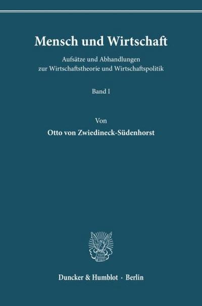 Mensch und Wirtschaft.