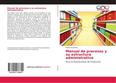 Manual de procesos y su estructura administrativa
