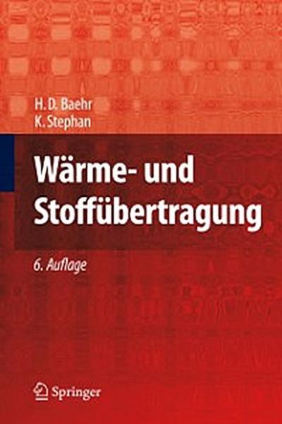 Wärme- und Stoffübertragung