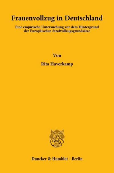 Frauenvollzug in Deutschland