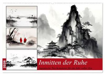 Inmitten der Ruhe (Wandkalender 2026 DIN A2 quer), CALVENDO Monatskalender