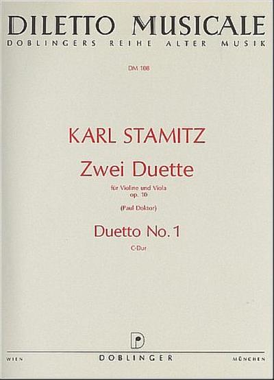 Duett C-Dur op.10,1für Violine und Viola