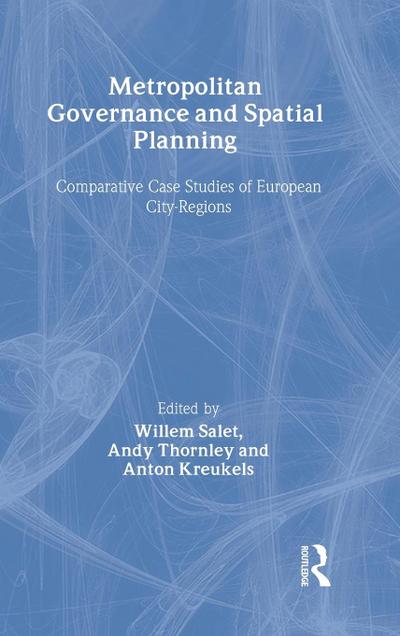 Metropolitan Governance and Spatial Planning