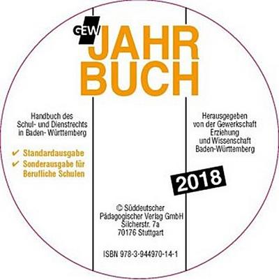 GEW-Jahrbuch 2018, 1 CD-ROM