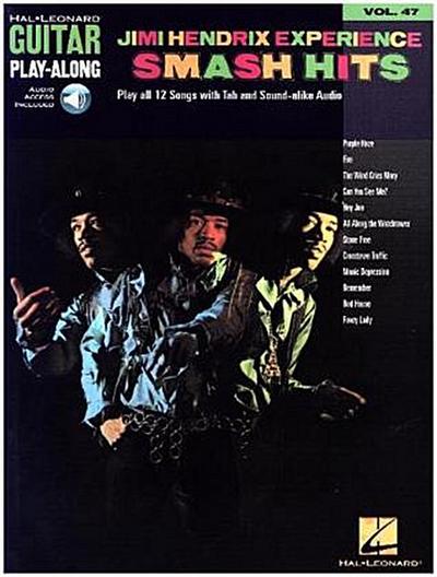 Guitar Play-Along Jimi Hendrix Experience, Smash Hits