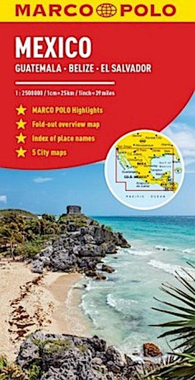 Mexico Marco Polo Map