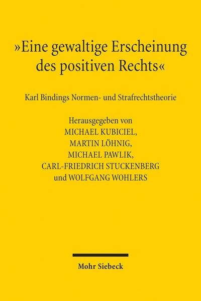 "Eine gewaltige Erscheinung des positiven Rechts"
