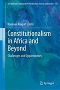 Constitutionalism in Africa and Beyond