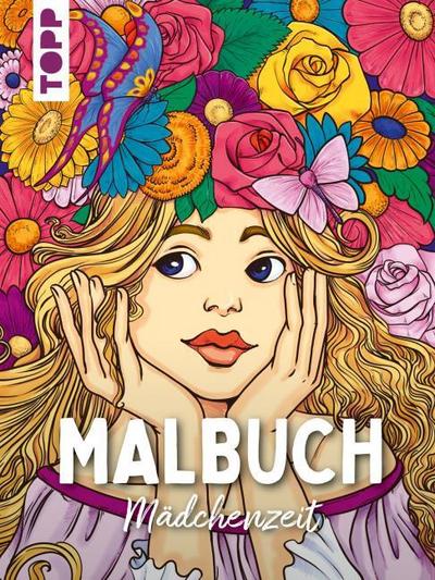 Malbuch Mädchenzeit