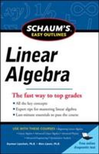 Schaum’s Easy Outlines Linear Algebra