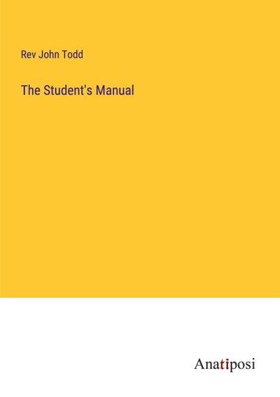 The Student’s Manual