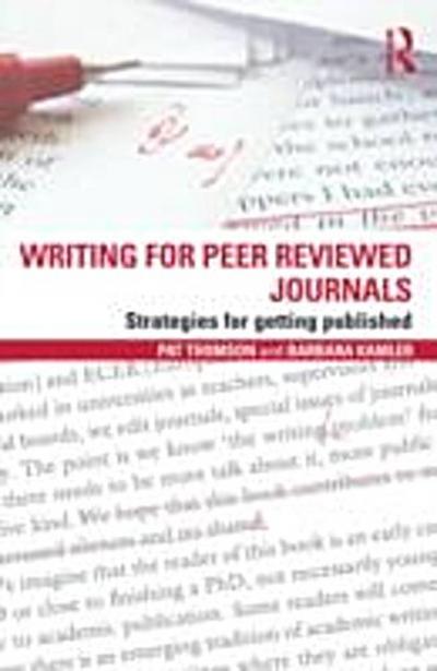 Writing for Peer Reviewed Journals