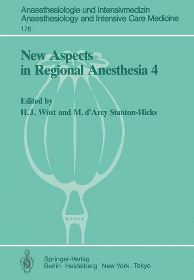 New Aspects in Regional Anesthesia 4