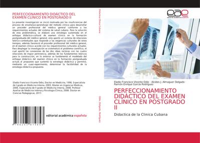 PERFECCIONAMIENTO DIDÁCTICO DEL EXAMEN CLÍNICO EN POSTGRADO II