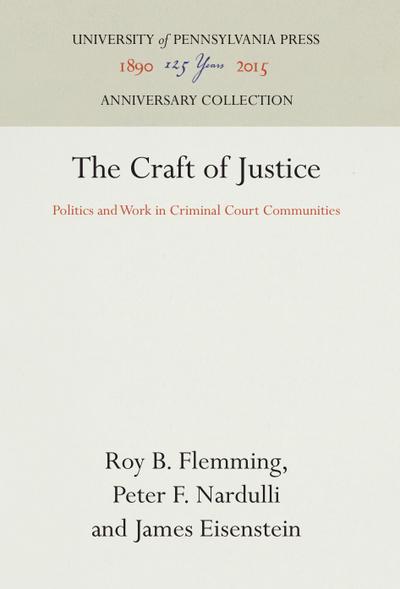 The Craft of Justice
