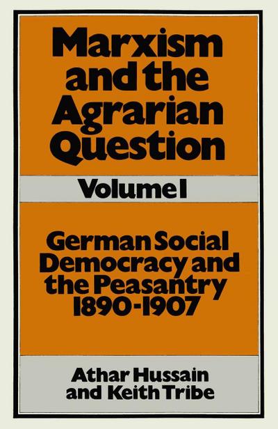 Marxism and the Agrarian Question