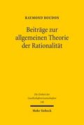Beiträge zur allgemeinen Theorie der Rationalität
