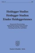 Heidegger Studies - Heidegger Studien - Etudes Hei