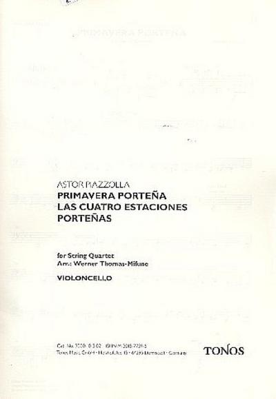 Primavera portena für Streichquartett