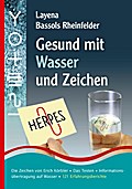 Gesund mit Wasser und Zeichen