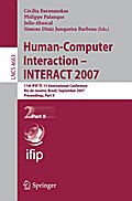 Human-Computer Interaction - INTERACT 2007