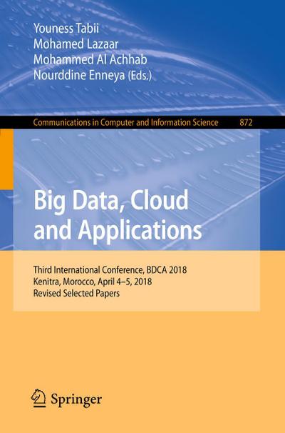 Big Data, Cloud and Applications