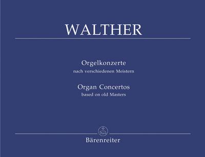 Orgelkonzerte nach verschiedenen Meisternfür Orgel solo