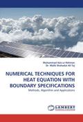 NUMERICAL TECHNIQUES FOR HEAT EQUATION WITH BOUNDA