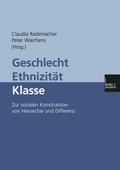 Geschlecht Ethnizität Klasse