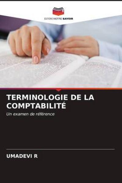 TERMINOLOGIE DE LA COMPTABILITÉ
