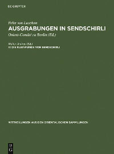 Die Kleinfunde von Sendschirli