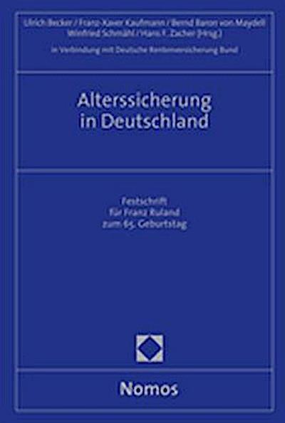 Alterssicherung in Deutschland