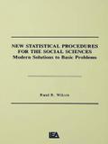 New Statistical Procedures for the Social Sciences