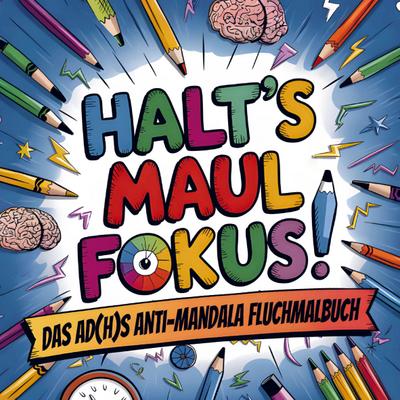 Halt´s Maul Fokus!: Das AD(H)S Anti-Mandala Fluchmalbuch zum Abreagieren und Abschalten