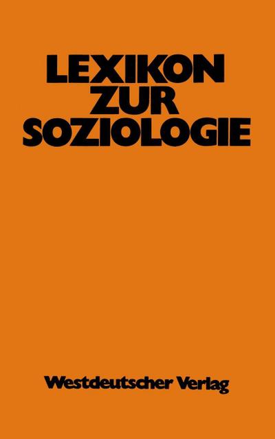 Lexikon zur Soziologie