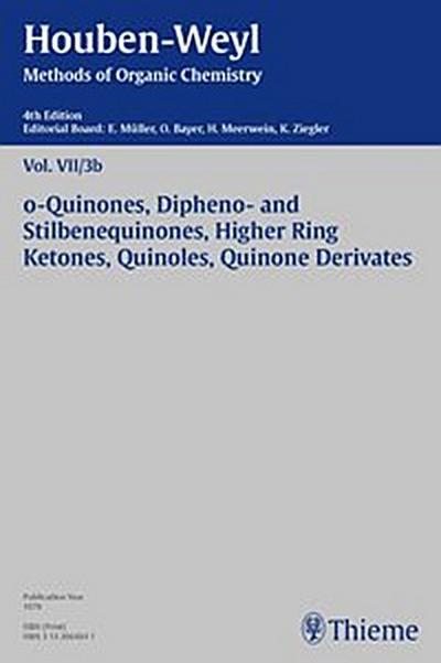 Houben-Weyl Methods of Organic Chemistry Vol. VII/3b, 4th Edition