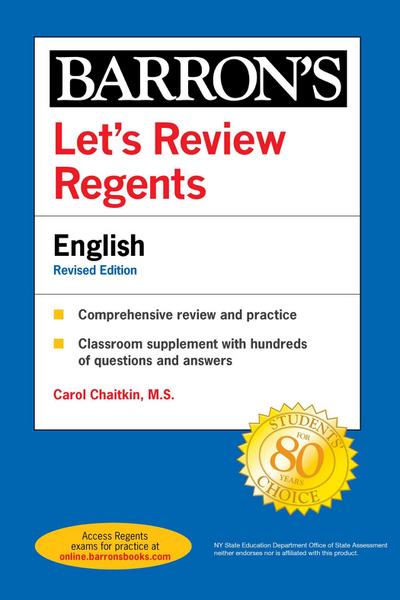 Let’s Review Regents: English Revised Edition
